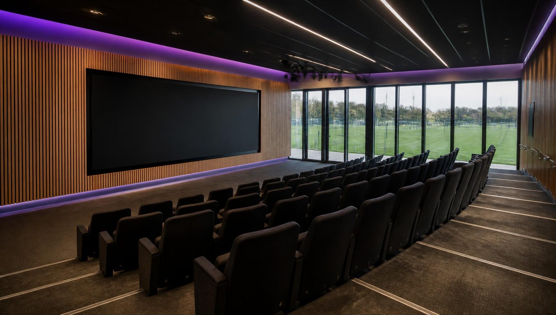 Illustrative render of the proposed conference and events suite